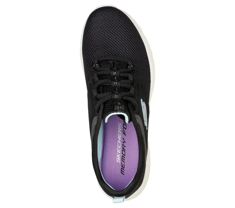Skechers Dynamight 2.0 – Momentus – Zwart / Aqua (149547-BKAQ)