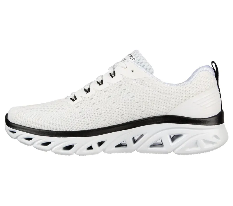 Skechers Glide-Step Sport – New Facets – Wit / Zwart (149556-WBK)