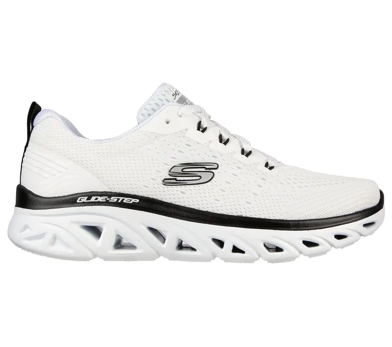 Skechers Glide-Step Sport – New Facets – Wit / Zwart (149556-WBK)