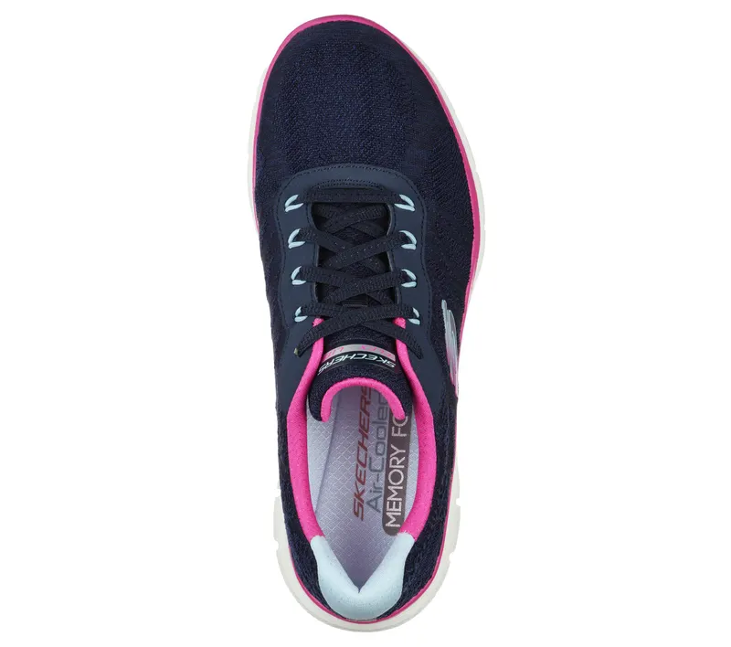 Skechers Flex Appeal 4.0 – Fresh Move – Marine / Purper (149570-NVPR)