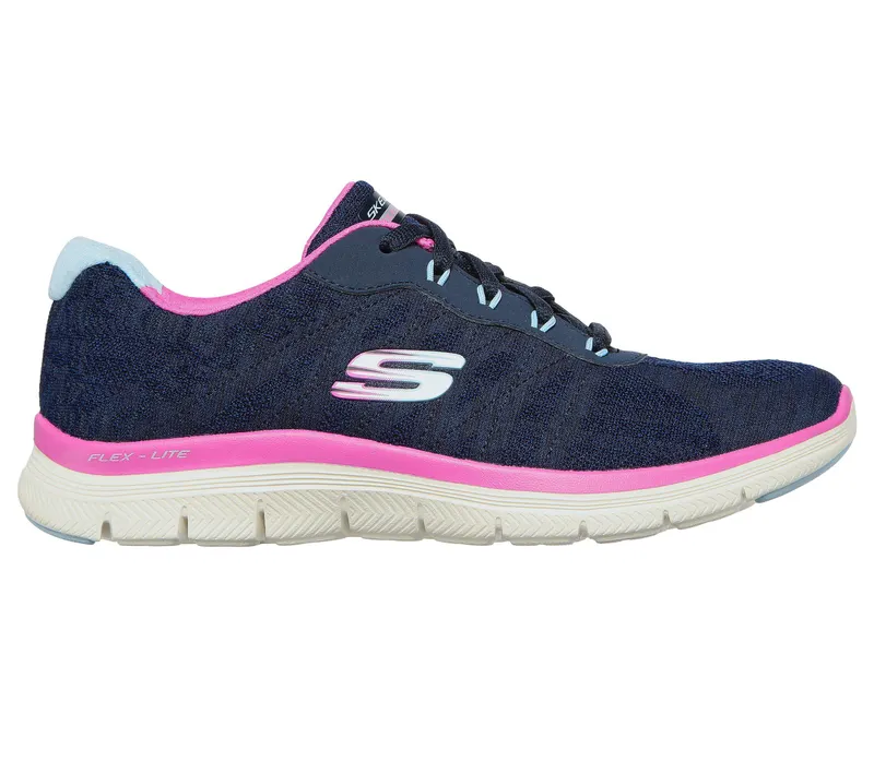 Skechers Flex Appeal 4.0 – Fresh Move – Marine / Purper (149570-NVPR)