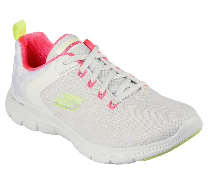 Skechers Flex Appeal 4.0 – Elegant Ways – Wit / Multi (149580-WMLT)
