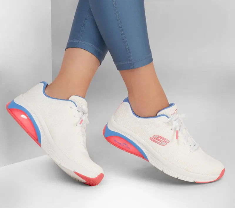 Skechers Skech-Air Extreme 2.0 – Classic Vibe – Wit / Zwart / Roze (149645-WBPK)