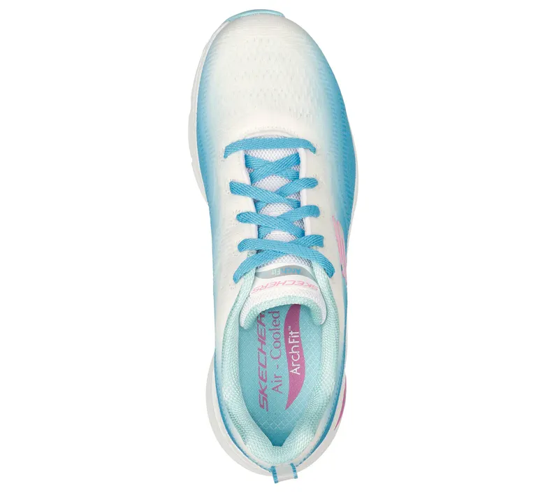 Skechers Arch Fit – Vibrant Step – Wit / Multi (149724-WMLT)