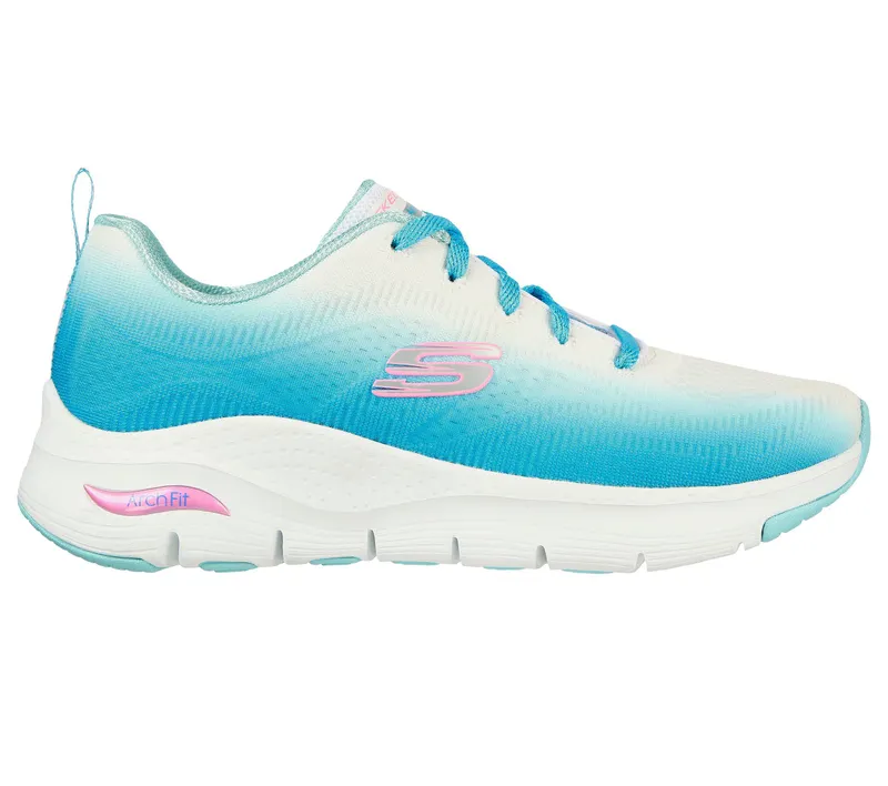 Skechers Arch Fit – Vibrant Step – Wit / Multi (149724-WMLT)