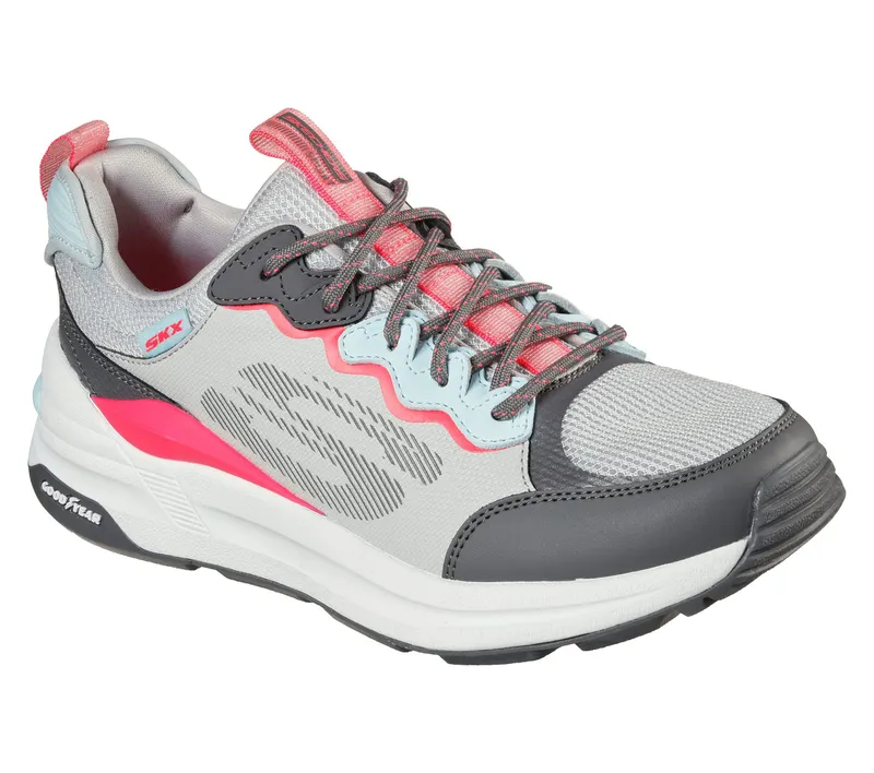 Skechers Global Jogger – Fresh Strike – Grijs / Roze (149770-GYPK)