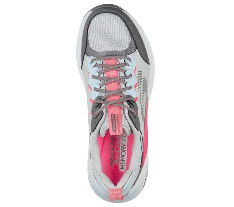 Skechers Global Jogger – Fresh Strike – Grijs / Roze (149770-GYPK)