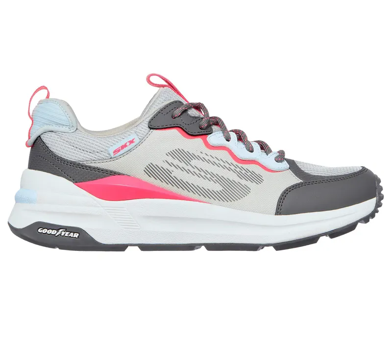 Skechers Global Jogger – Fresh Strike – Grijs / Roze (149770-GYPK)