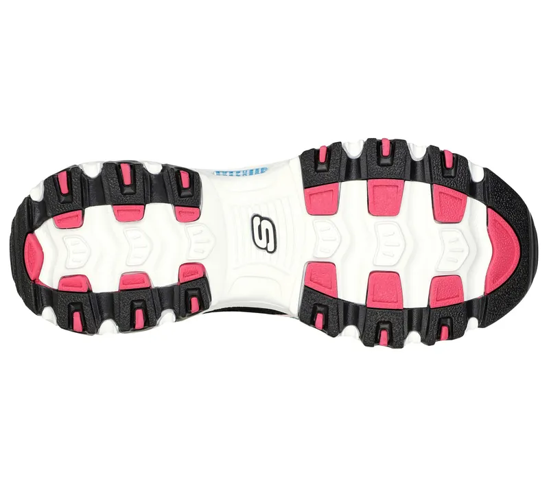 Skechers D’Lites – Sweet Moments – Zwart / Multi (149788-BKMT)