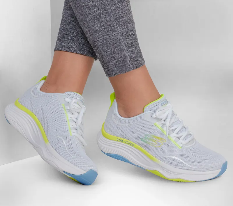 Skechers Relaxed Fit: D’Lux Fitness – Wit / Multi (149833-WMLT)