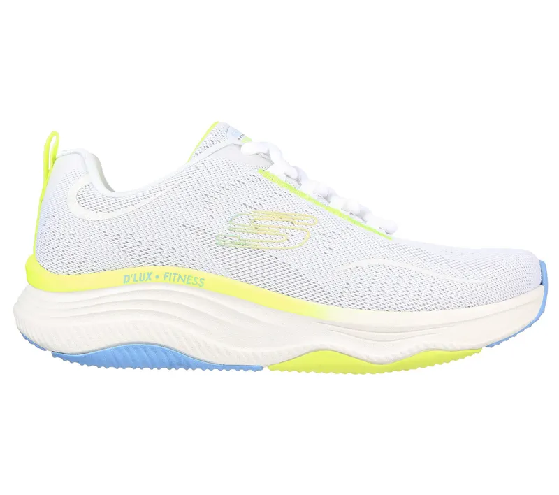 Skechers Relaxed Fit: D’Lux Fitness – Wit / Multi (149833-WMLT)