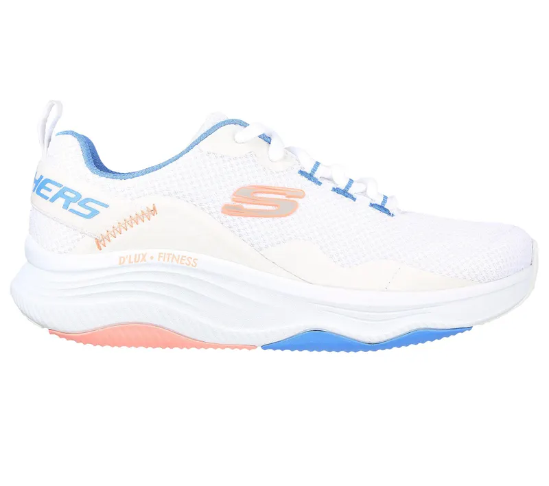 Skechers Relaxed Fit: D’Lux Fitness – Roam Free – Wit / Multi (149835-WMLT)