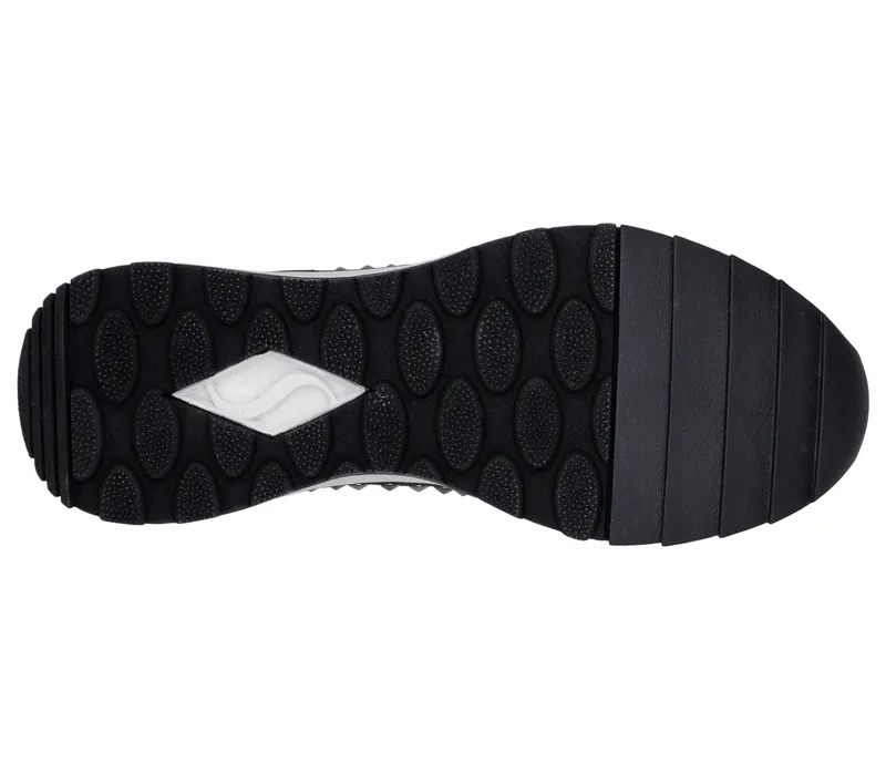 Skechers Sunny Street – Leatherette – Zwart / Grijs (155435-BKGY)