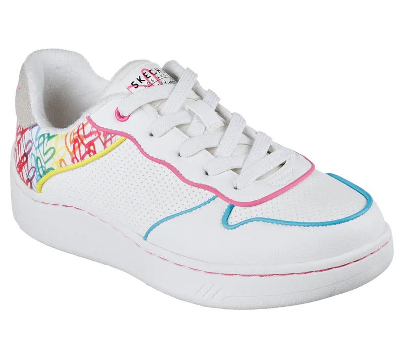 Skechers JGoldcrown: Upbeats – Courted Love – Wit / Multi (155499-WMLT)