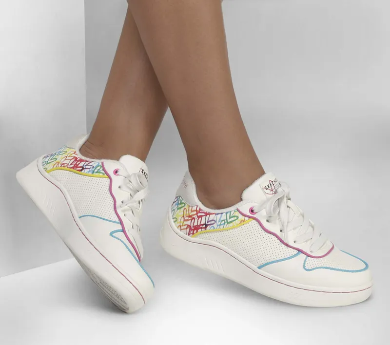 Skechers JGoldcrown: Upbeats – Courted Love – Wit / Multi (155499-WMLT)