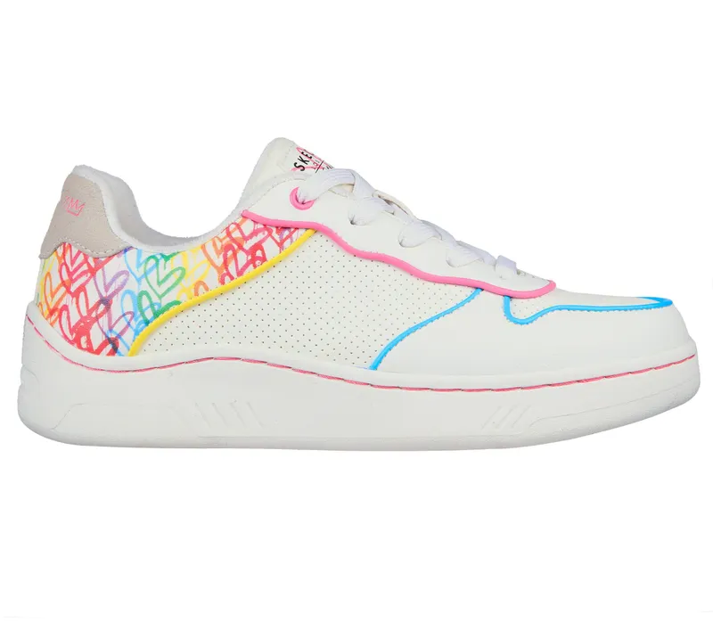 Skechers JGoldcrown: Upbeats – Courted Love – Wit / Multi (155499-WMLT)
