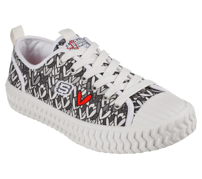 Skechers JGoldcrown: Street Trax – One that Stands Out – Wit / Zwart (155501-WBK)