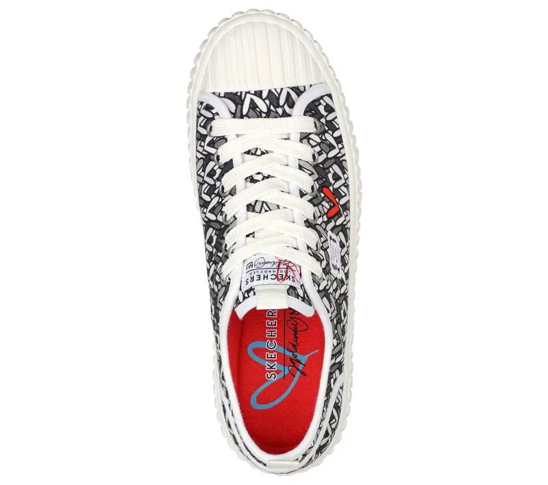 Skechers JGoldcrown: Street Trax – One that Stands Out – Wit / Zwart (155501-WBK)