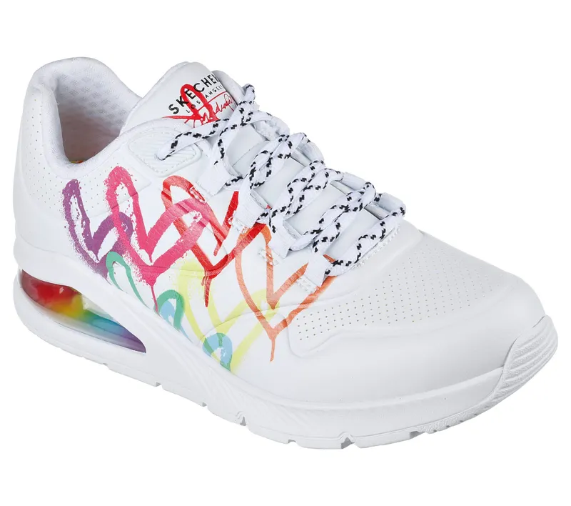 Skechers Skechers x JGoldcrown: Uno 2 – Floating Love – Wit (155521-WHT)
