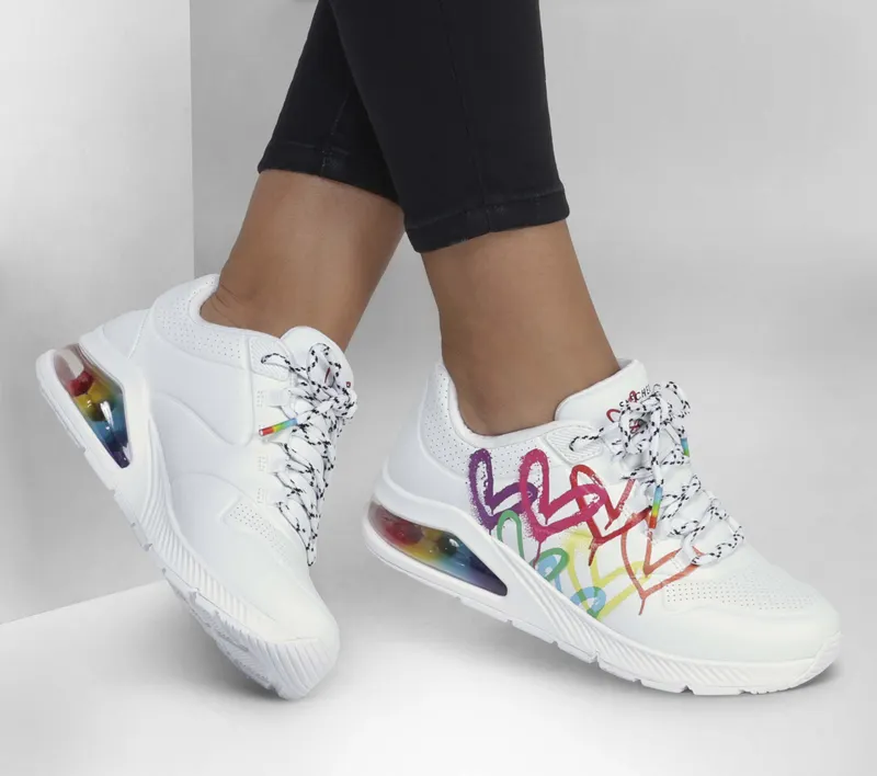Skechers Skechers x JGoldcrown: Uno 2 – Floating Love – Wit (155521-WHT)