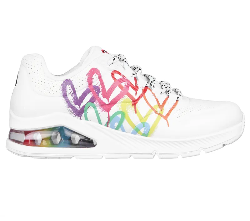 Skechers Skechers x JGoldcrown: Uno 2 – Floating Love – Wit (155521-WHT)