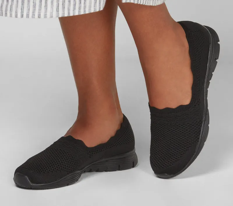 Skechers Seager – Umpire – Zwart (158011-BBK)