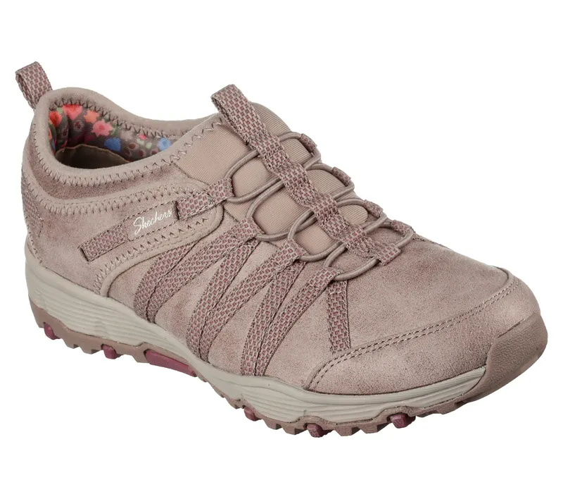Skechers Seager Hiker – Flowerette – Donker Taupe (158420-DKTP)