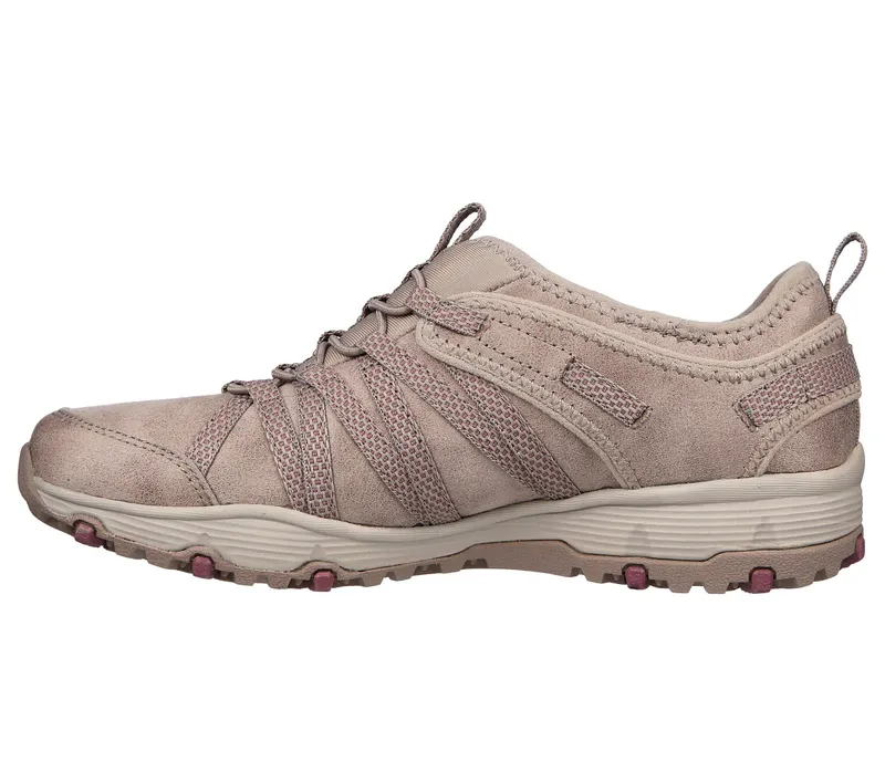 Skechers Seager Hiker – Flowerette – Donker Taupe (158420-DKTP)
