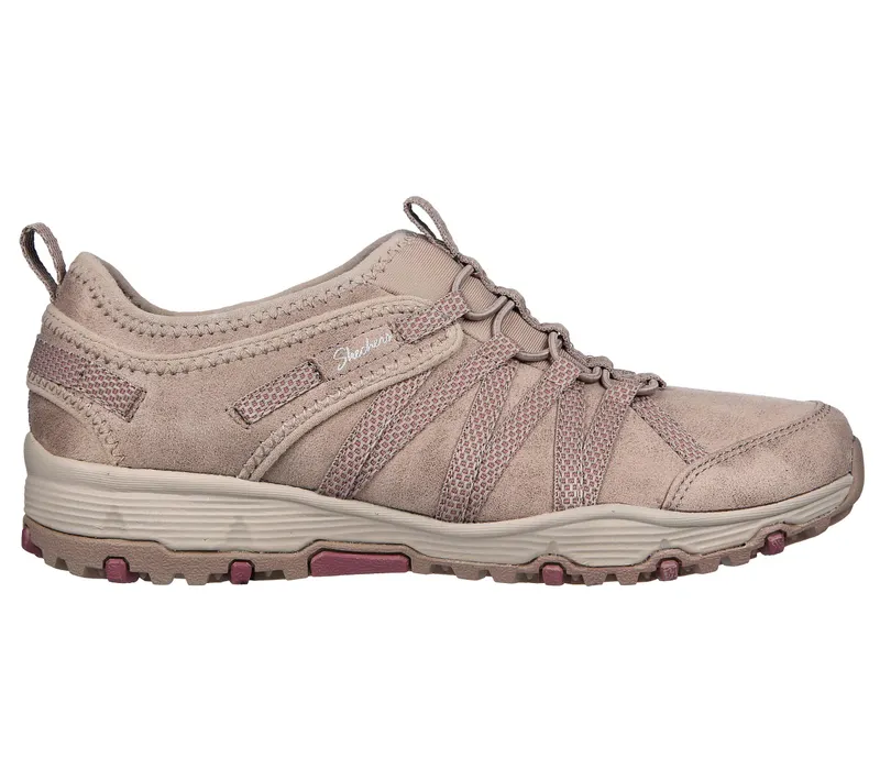 Skechers Seager Hiker – Flowerette – Donker Taupe (158420-DKTP)