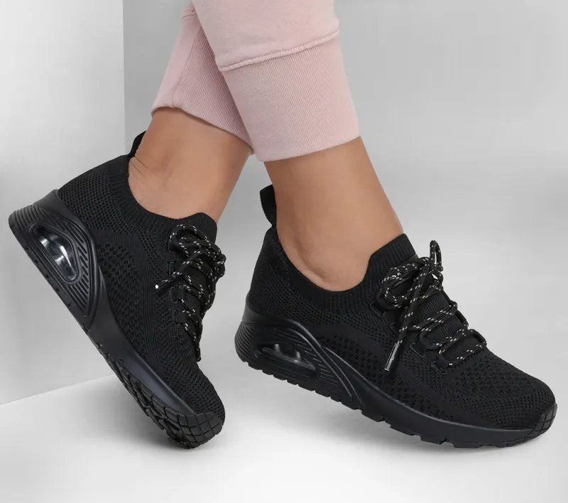 Skechers Uno – Everywear – Zwart (177102-BBK)