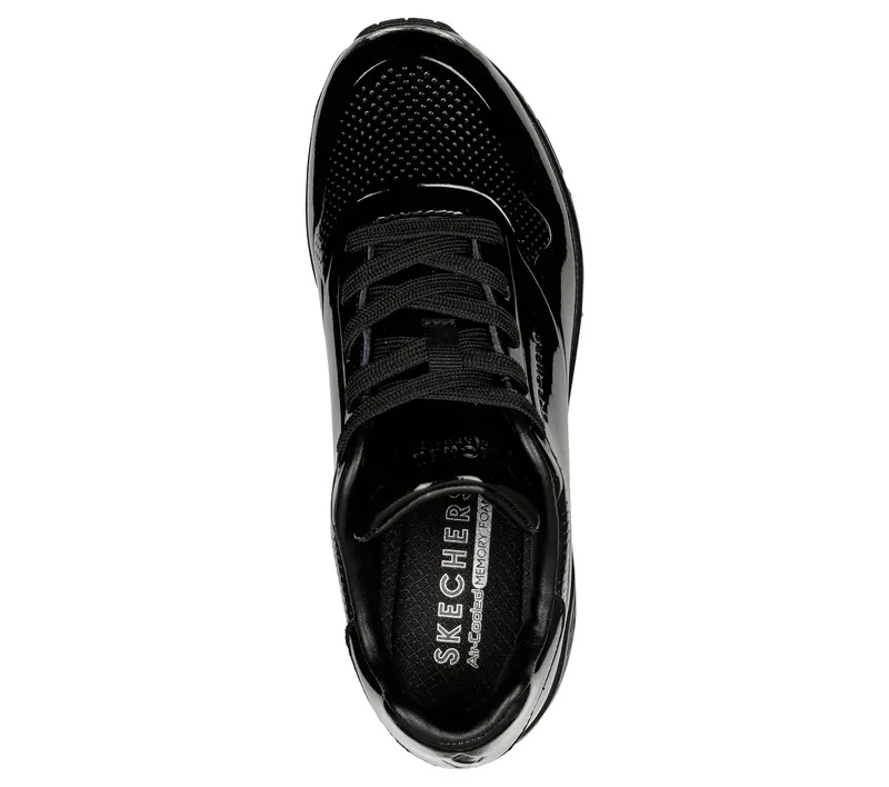 Skechers Uno – Shiny One – Zwart (177142-BBK)