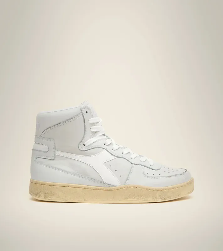 Diadora Mi Basket Used White / White (201.158569_C0657)