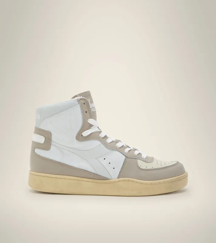 Diadora Mi Basket Used White / Cobblestone (201.158569_C6372)
