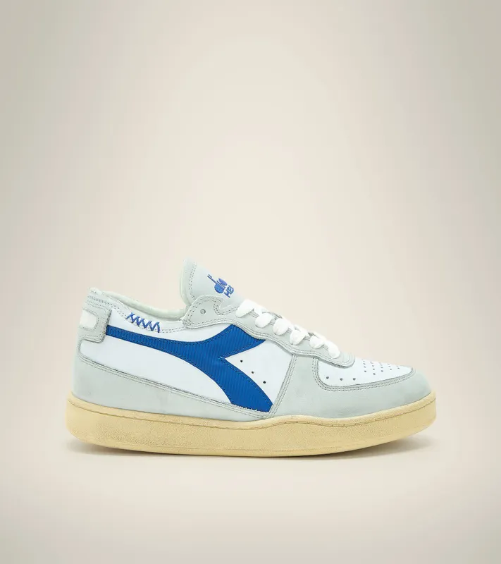 Diadora Mi Basket Row Cut White / Nautical Blue (201.176282_C0681)
