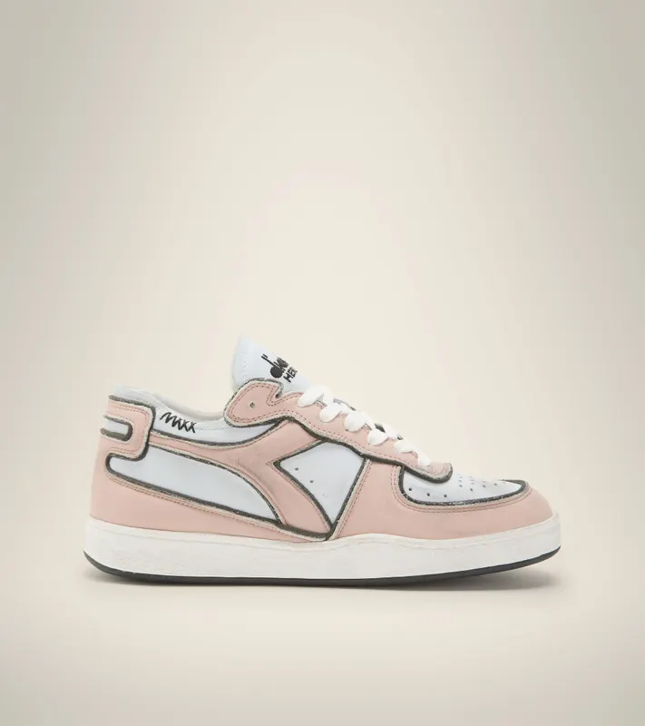 Diadora Mi Basket Row Cut Frame Used Pink Rosewater (201.179035_50184)