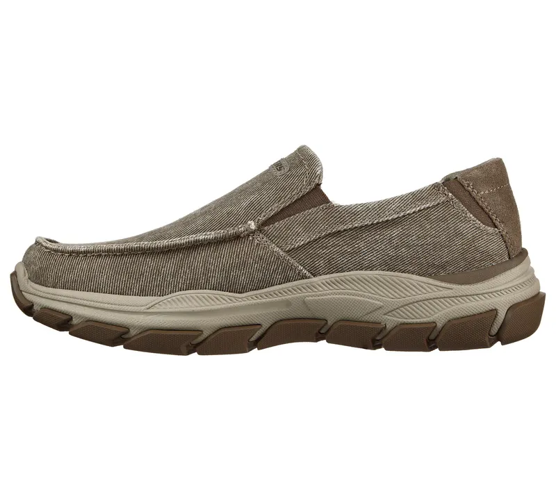 Skechers Relaxed Fit: Respected – Melbert – Taupe (204438-TPE)