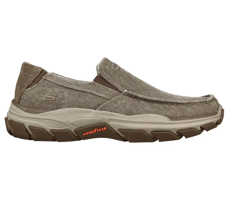 Skechers Relaxed Fit: Respected – Melbert – Taupe (204438-TPE)
