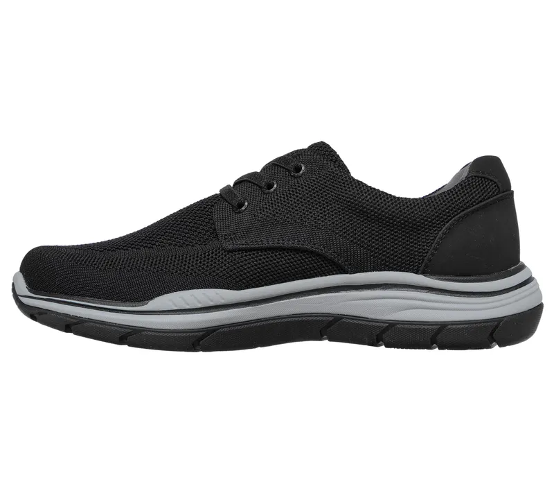 Skechers Relaxed Fit: Expected 2.0 – Marino – Zwart (204468-BLK)