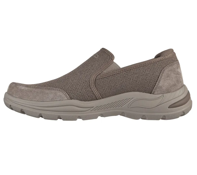Skechers Relaxed Fit: Arch Fit Motley – Ratel – Licht Bruin (204509-LTBR)