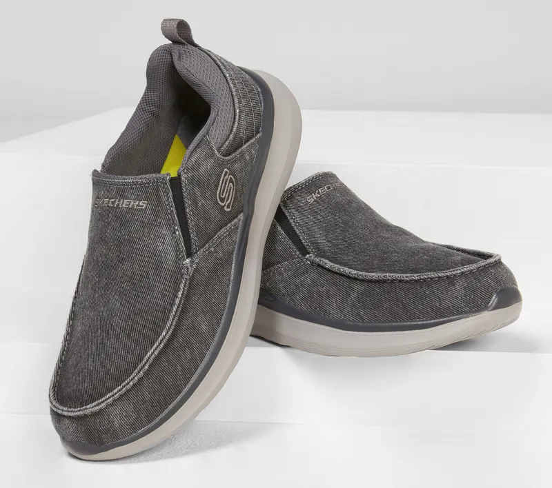 Skechers Delson 2.0 – Larwin – Zwart (210025-BLK)