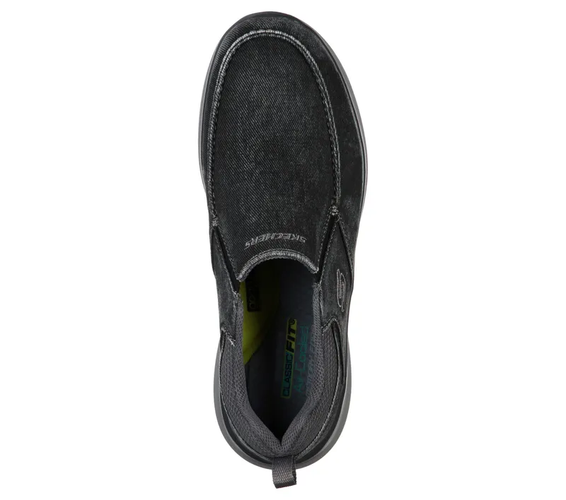 Skechers Delson 2.0 – Larwin – Zwart (210025-BLK)