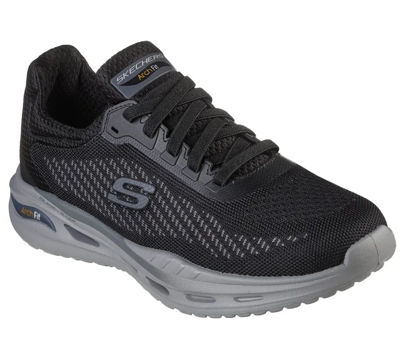 Skechers Arch Fit Orvan – Trayver – Zwart (210434-BLK)