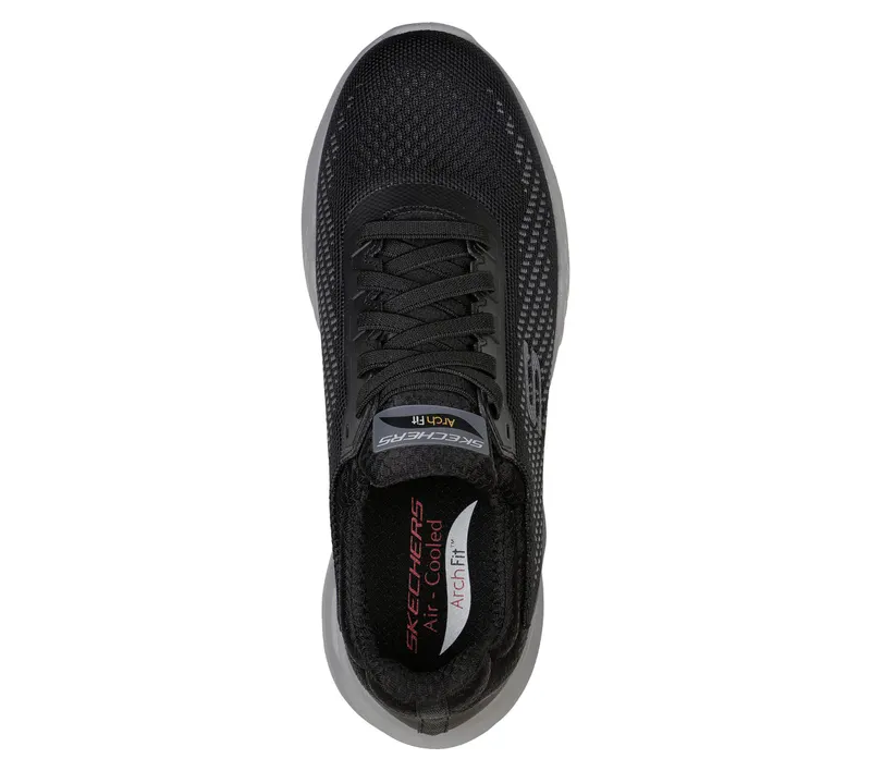 Skechers Arch Fit Orvan – Trayver – Zwart (210434-BLK)