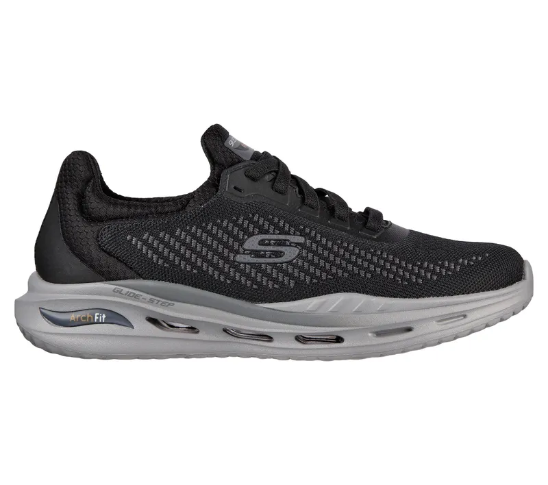 Skechers Arch Fit Orvan – Trayver – Zwart (210434-BLK)