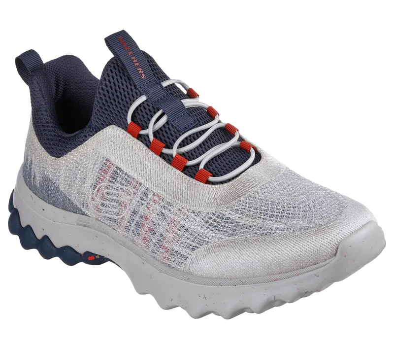 Skechers Relaxed Fit: Voston – Reever – Grijs / Marine (210435-GYNV)