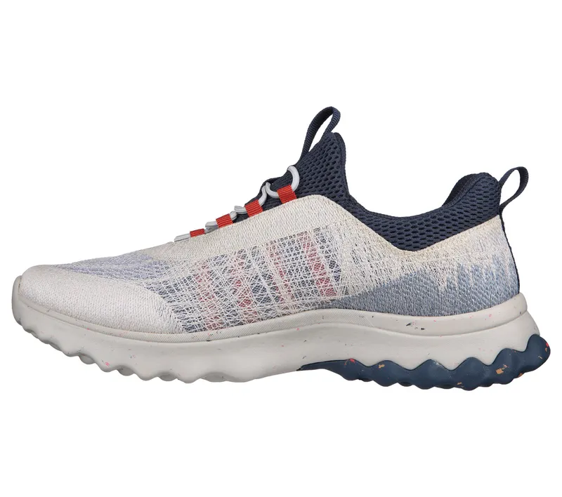 Skechers Relaxed Fit: Voston – Reever – Grijs / Marine (210435-GYNV)