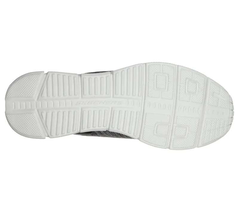 Skechers Relaxed Fit: Equalizer 4.0 – Voltis – Houtskool / Oranje (232063-CCOR)