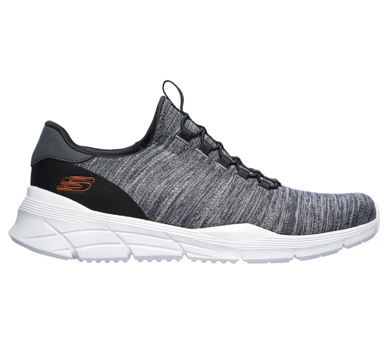 Skechers Relaxed Fit: Equalizer 4.0 – Voltis – Houtskool / Oranje (232063-CCOR)