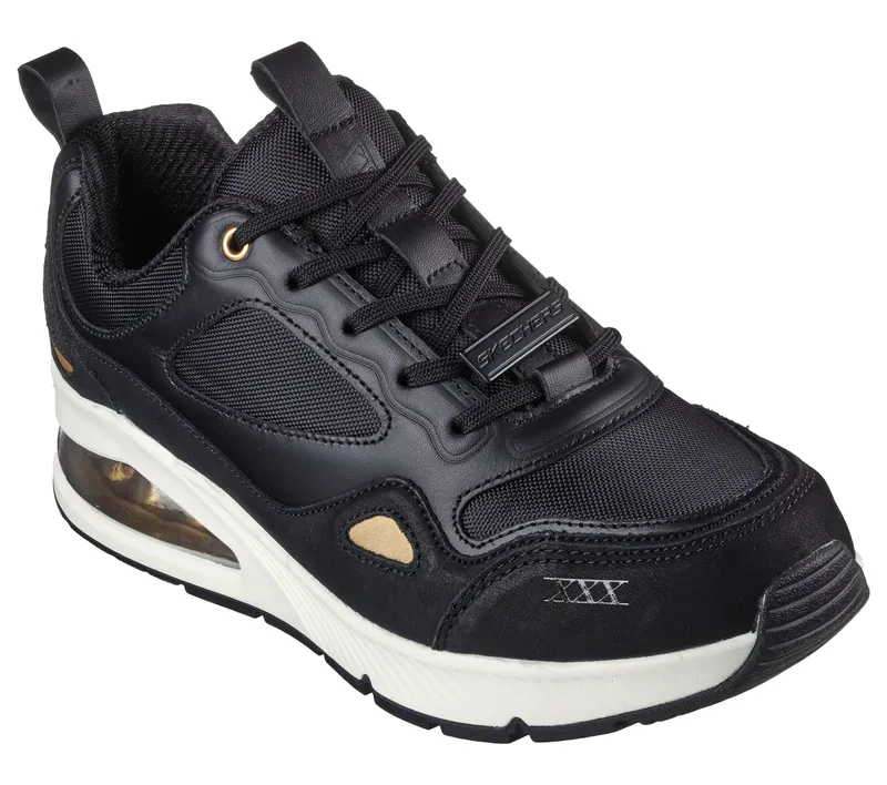 Skechers Uno 2 – Gold Bars – Zwart / Goud (232349-BKGD)