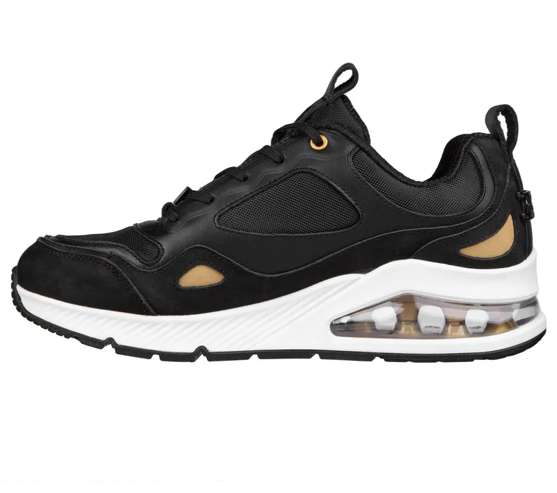 Skechers Uno 2 – Gold Bars – Zwart / Goud (232349-BKGD)